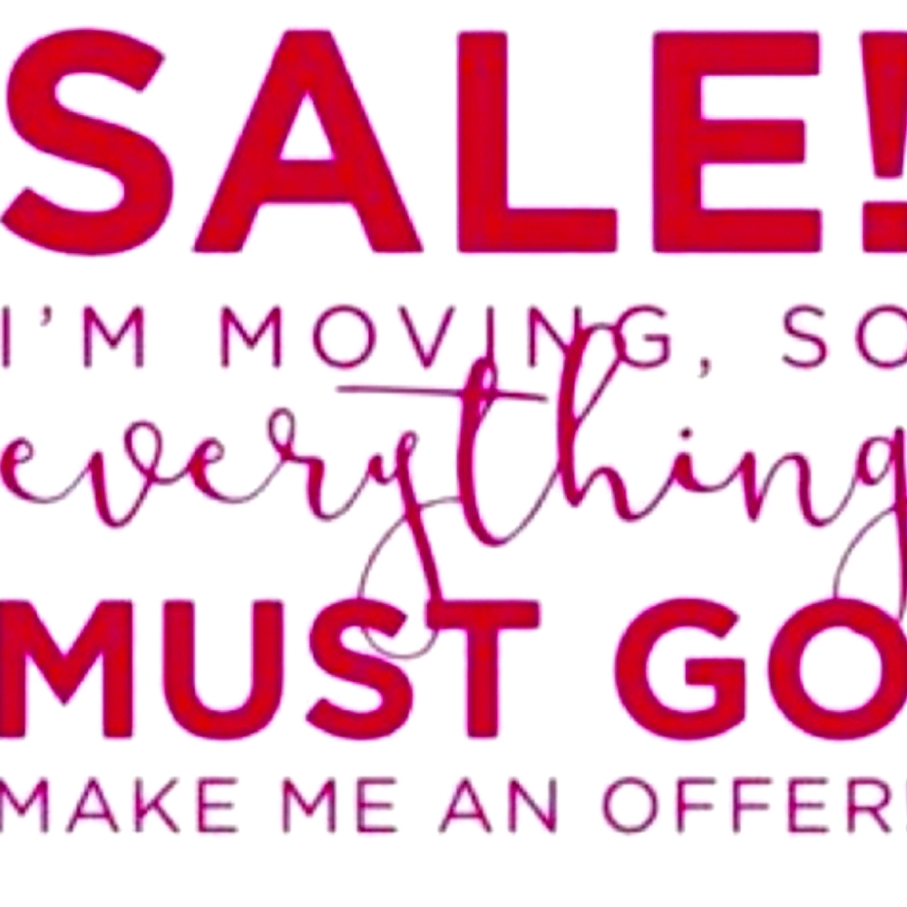 Moving sale !!!